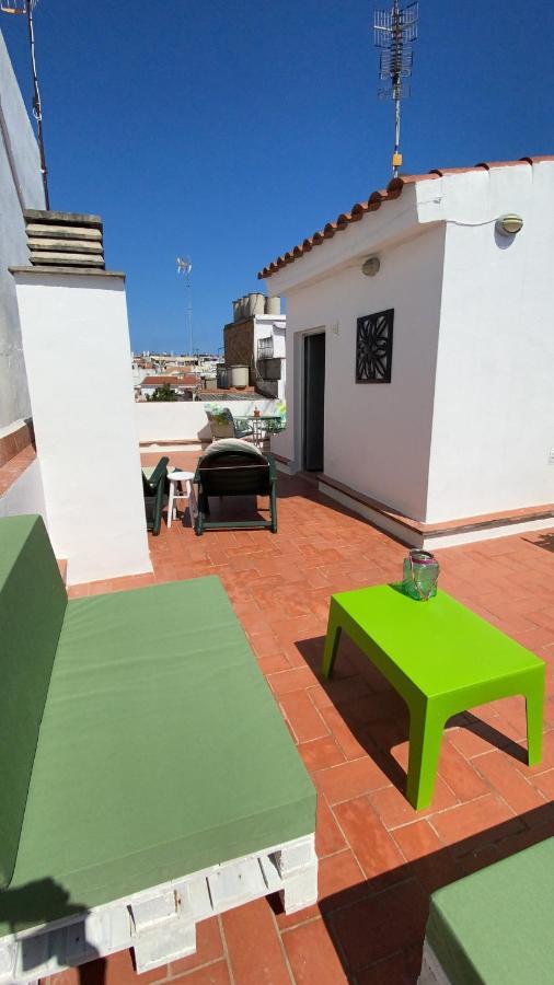 Amazing 2 Bedroom Apartment With Big Sun Terrace Sitges Centre Beach Exteriör bild