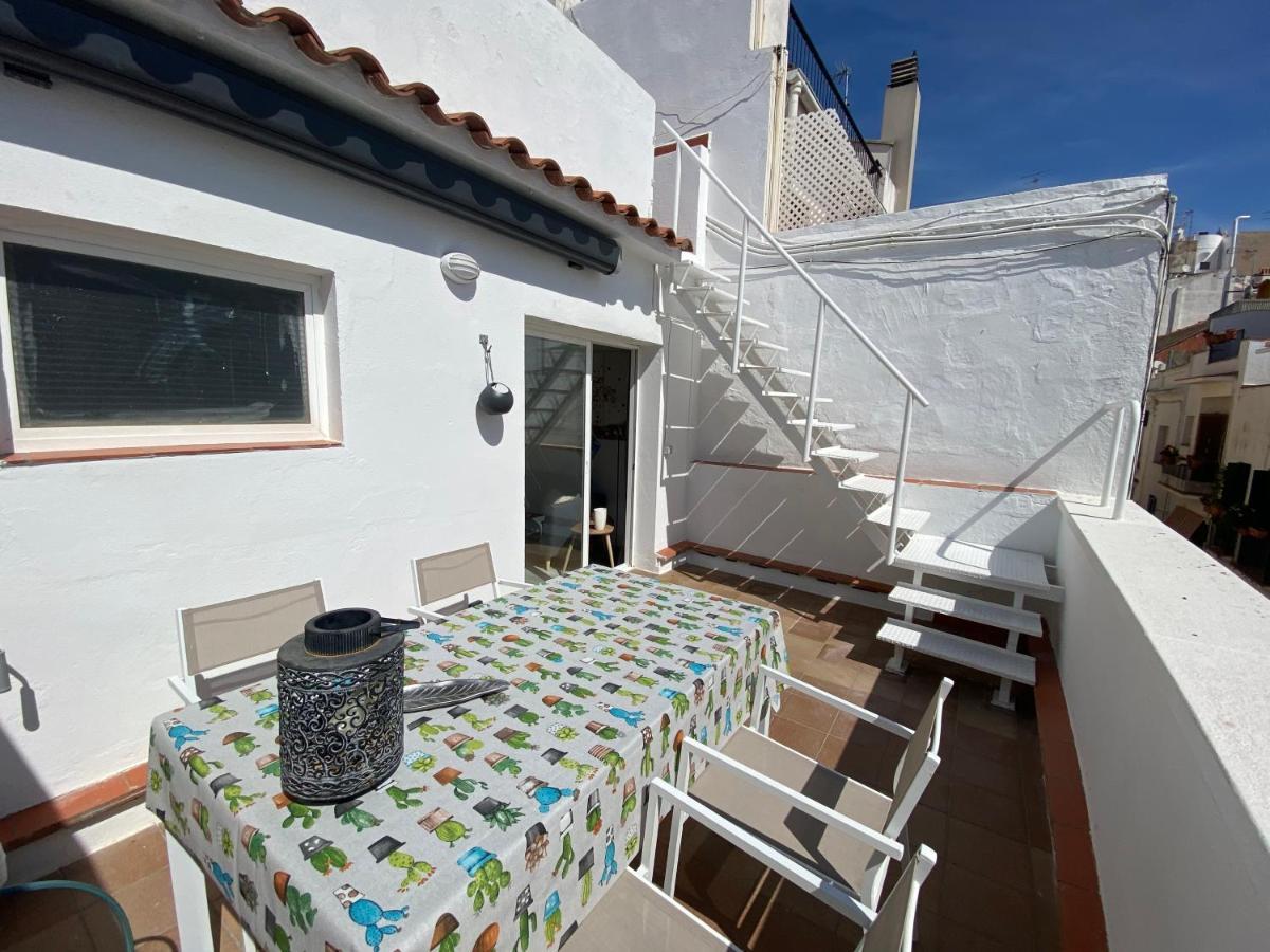 Amazing 2 Bedroom Apartment With Big Sun Terrace Sitges Centre Beach Exteriör bild